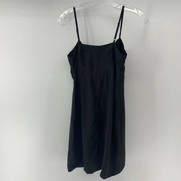 Sparkle & Fade Black Draped V Neck Tank Tunic XS - Picture 4 of 8
